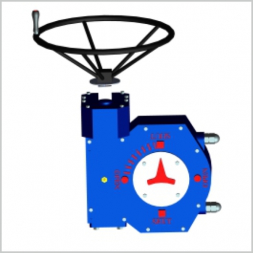 WQT series partial rotary valve manual device