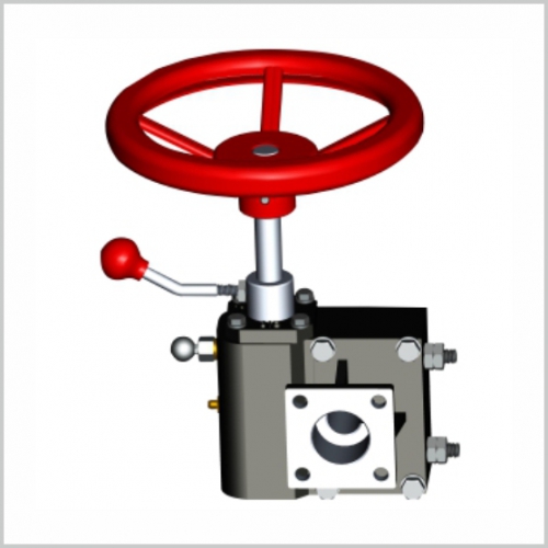 FQDX series partial rotary valve manual device