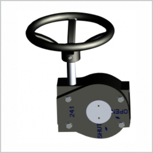 XQDX3 Series Partial Rotary Valve Manual Device
